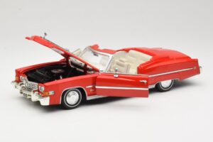 Cadillac Eldorado Descapotable Rojo Anson 1:18 30387 Metal - imagen 2 de 8