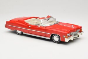 Cadillac Eldorado Descapotable Rojo Anson 1:18 30387 Metal - imagen 6 de 8