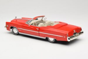 Cadillac Eldorado Descapotable Rojo Anson 1:18 30387 Metal - imagen 7 de 8