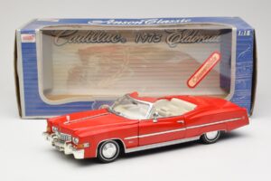 Cadillac Eldorado Descapotable Rojo Anson 1:18 30387 Metal - imagen 8 de 8