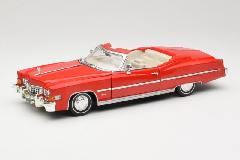 Cadillac Eldorado Descapotable Rojo Anson 1:18 30387 Metal