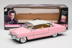 Cadillac Fleetwood Elvis Presley Rosa MRC 1:18 LIC1000 Metal - imagen 8 de 8