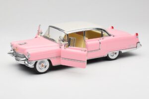 Cadillac Fleetwood Elvis Presley Rosa MRC 1:18 LIC1000 Metal - imagen 2 de 8