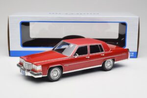Cadillac Fleetwood Brougham Rojo Oscuro Metalizado MCG 1:18 MCG18251 Metal - imagen 6 de 6