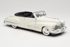 Cadillac Series 62 Descapotable Blanco Anson 1:18 30335 Metal - imagen 6 de 8