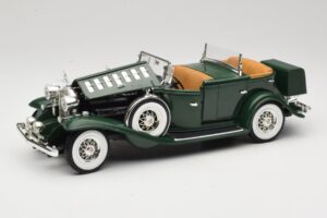 Cadillac Sport Phaeton Verde Anson 1:18 30383 Metal - imagen 2 de 9