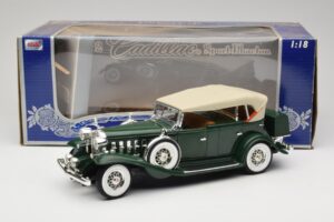 Cadillac Sport Phaeton Verde Anson 1:18 30383 Metal - imagen 9 de 9