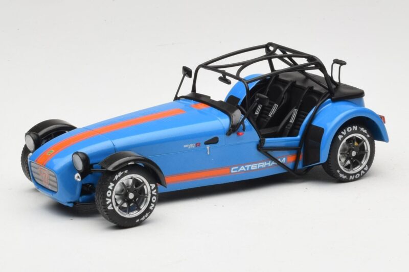Caterham Seven Azul Solido 1:18 S1801802 Metal