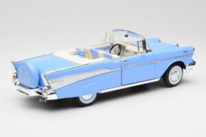 Chevrolet Bel Air Descapotable Azul Road Signature 1:18 55/1/0863 Metal - imagen 3 de 8