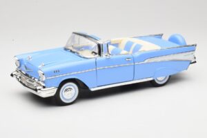 Chevrolet Bel Air Descapotable Azul Road Signature 1:18 55/1/0863 Metal
