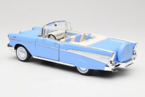 Chevrolet Bel Air Descapotable Azul Road Signature 1:18 55/1/0863 Metal - imagen 7 de 8