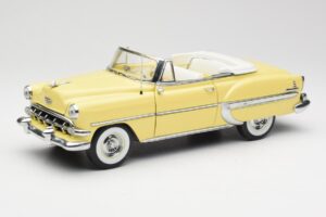 Chevrolet Bel Air Descapotable Amarillo Sun Star 1:18 1712 Metal