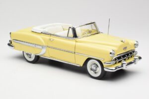 Chevrolet Bel Air Descapotable Amarillo Sun Star 1:18 1712 Metal - imagen 6 de 8