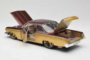 Chevrolet Bel Air Dorado & Marrón Maisto 1:18 31064 Metal - imagen 5 de 8