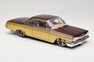 Chevrolet Bel Air Dorado & Marrón Maisto 1:18 31064 Metal - imagen 6 de 8