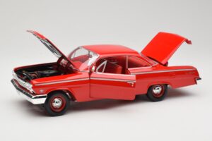 Chevrolet Bel Air Rojo Maisto 1:18 31641 Metal - imagen 2 de 8