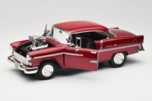 Chevrolet Bel Air Rojo Motormax 1:18 73100TC-M1 Metal - imagen 2 de 8
