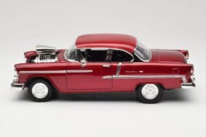Chevrolet Bel Air Rojo Motormax 1:18 73100TC-M1 Metal - imagen 4 de 8