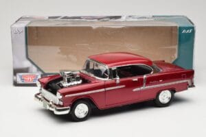 Chevrolet Bel Air Rojo Motormax 1:18 73100TC-M1 Metal - imagen 8 de 8