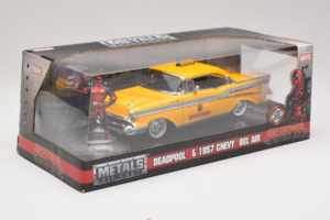 Chevrolet Bel Air Taxi Deadpool Metals Diecast 1:24 30290 Metal - imagen 2 de 3