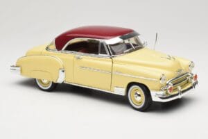Chevrolet Bel Air Amarillo & Rojo Motormax 1:18 73111 Metal - imagen 6 de 8