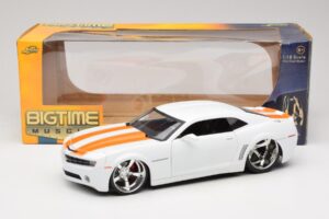 Chevrolet Camaro Concept Tuned Blanco Jada 1:18 63014 Metal - imagen 8 de 8