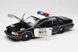 Chevrolet Caprice California Policía UT Models 1:18 180142098 Metal - imagen 2 de 8