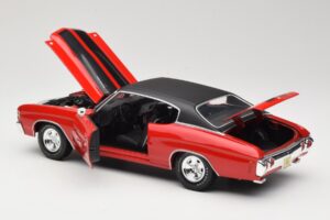 Chevrolet Chevelle SS 454 Rojo Maisto 1:18 531892 Metal - imagen 5 de 8