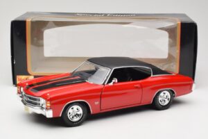 Chevrolet Chevelle SS 454 Rojo Maisto 1:18 531892 Metal - imagen 8 de 8