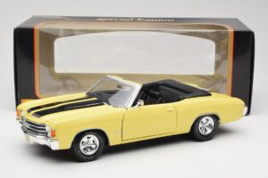 Chevrolet Chevelle SS 454 Amarillo Maisto 1:18 531890 Metal - imagen 8 de 8