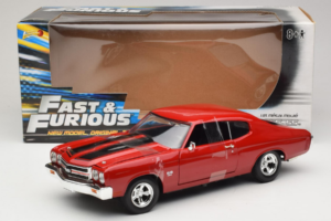 Chevrolet Chevelle SS Fast & Furious Rojo Johnny Lightning 1:18 39578 Metal - imagen 6 de 6