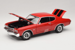 Chevrolet Chevelle SS Rojo Jack Reacher Auto World 1:18 AWSS109/06 Metal - imagen 2 de 8