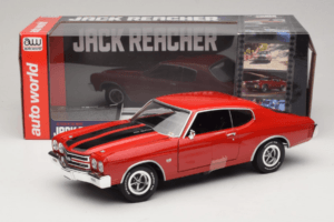 Chevrolet Chevelle SS Rojo Jack Reacher Auto World 1:18 AWSS109/06 Metal - imagen 8 de 8