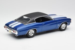 Chevrolet Chevelle SS 454 Azul Maisto 1:18 531886 Metal - imagen 3 de 8