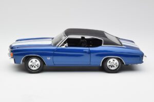 Chevrolet Chevelle SS 454 Azul Maisto 1:18 531886 Metal - imagen 4 de 8
