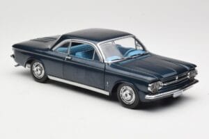 Chevrolet Corvair Azul Oscuro Sun Star 1:18 1482 Metal - imagen 6 de 8