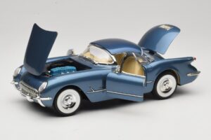 Chevrolet Corvette C1 Azul Mira 1:18 6105 Metal - imagen 2 de 8