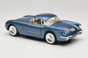 Chevrolet Corvette C1 Azul Mira 1:18 6105 Metal - imagen 7 de 8