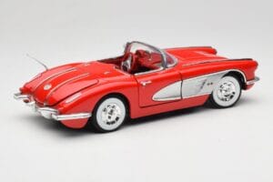 Chevrolet Corvette C1 Rojo Motormax 1:18 73100TC Metal - imagen 3 de 8