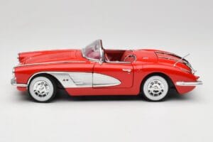 Chevrolet Corvette C1 Rojo Motormax 1:18 73100TC Metal - imagen 4 de 8
