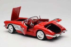 Chevrolet Corvette C1 Rojo Motormax 1:18 73100TC Metal - imagen 5 de 8