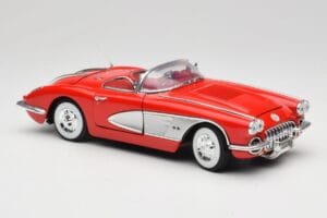 Chevrolet Corvette C1 Rojo Motormax 1:18 73100TC Metal - imagen 6 de 8