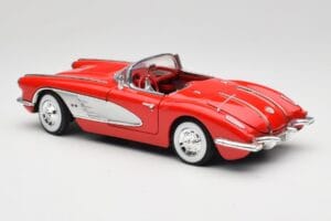 Chevrolet Corvette C1 Rojo Motormax 1:18 73100TC Metal - imagen 7 de 8