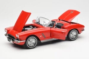 Chevrolet Corvette C1 Descapotable Roman Rojo AUTOart 1:18 71102 Metal - imagen 2 de 8
