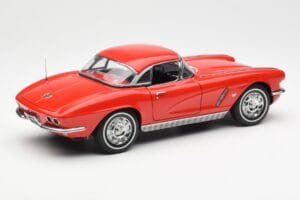Chevrolet Corvette C1 Descapotable Roman Rojo AUTOart 1:18 71102 Metal - imagen 3 de 8