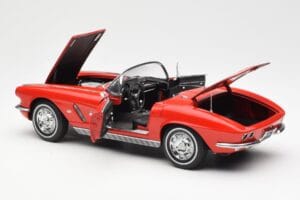 Chevrolet Corvette C1 Descapotable Roman Rojo AUTOart 1:18 71102 Metal - imagen 5 de 8