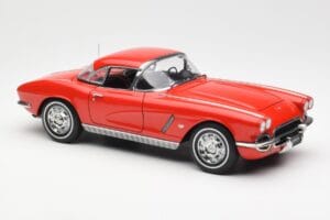 Chevrolet Corvette C1 Descapotable Roman Rojo AUTOart 1:18 71102 Metal - imagen 6 de 8