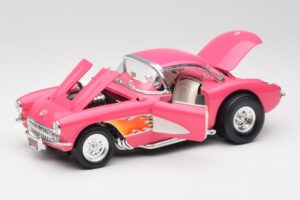 Chevrolet Corvette C1 Gasser Rosa Road Legends 1:18 92019-R1 Metal - imagen 2 de 8