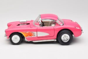 Chevrolet Corvette C1 Gasser Rosa Road Legends 1:18 92019-R1 Metal - imagen 4 de 8