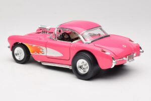 Chevrolet Corvette C1 Gasser Rosa Road Legends 1:18 92019-R1 Metal - imagen 7 de 8